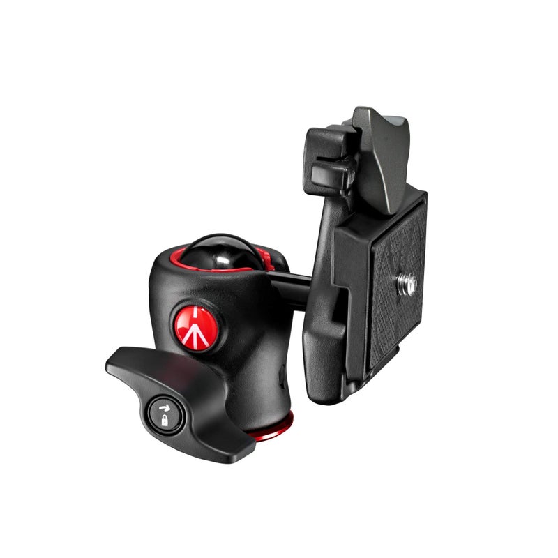 Manfrotto 490 Centre Ball Head, for Camera Tripods, Fluid Ball Head for Ergonomic and Functional Tripods, Camera Stabilizer, Photography Accessories, Simple and Intuitive (MH490-BH) - Image 2